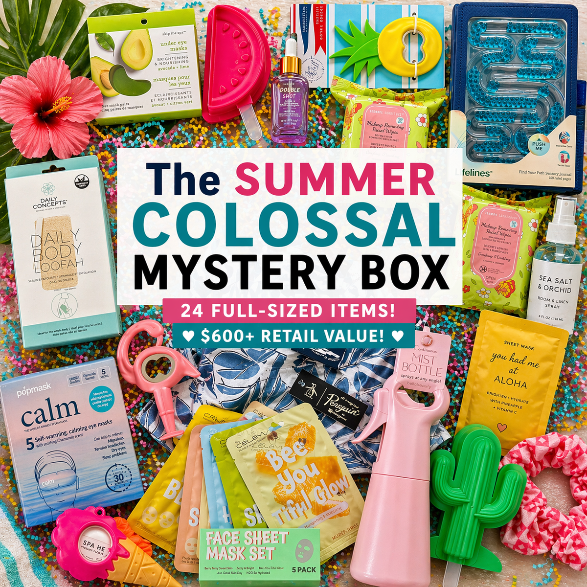🌴 Summer Aura COLOSSAL Box ☀️ (special-edition) – SinglesSwag